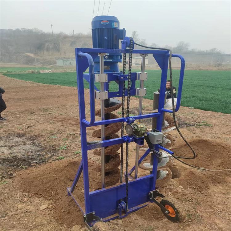 埋桩立柱打孔机如何提高工作效率？-河南雷力机械制造有限公司