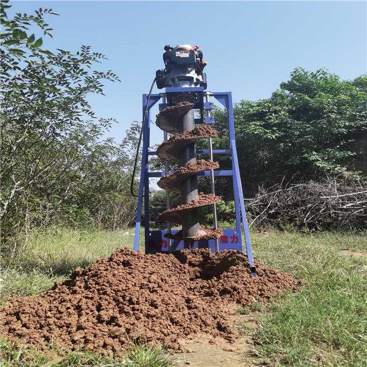 公路护栏护坡施工神器：液压护坡打桩机-河南雷力机械制造有限公司