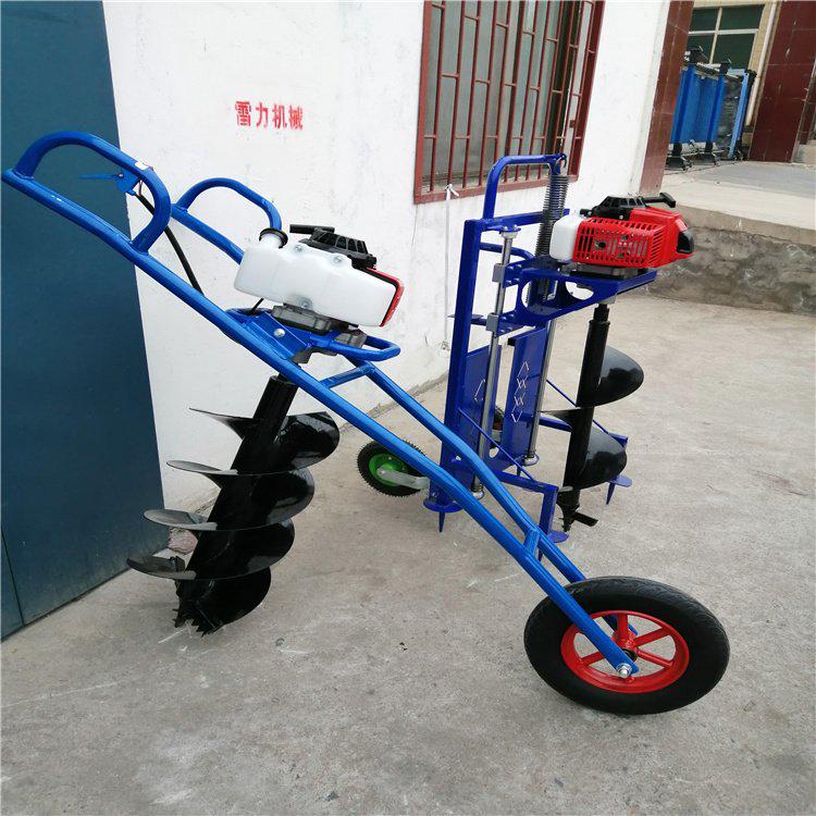 挖坑机:从手提式到汽油独轮打坑机,挖坑机有哪些种类?-河南雷力机械制造有限公司