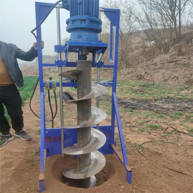 柴油微型电线杆挖坑机:柴油微型电线杆挖坑机厂家推荐,高效节能-河南雷力机械制造有限公司