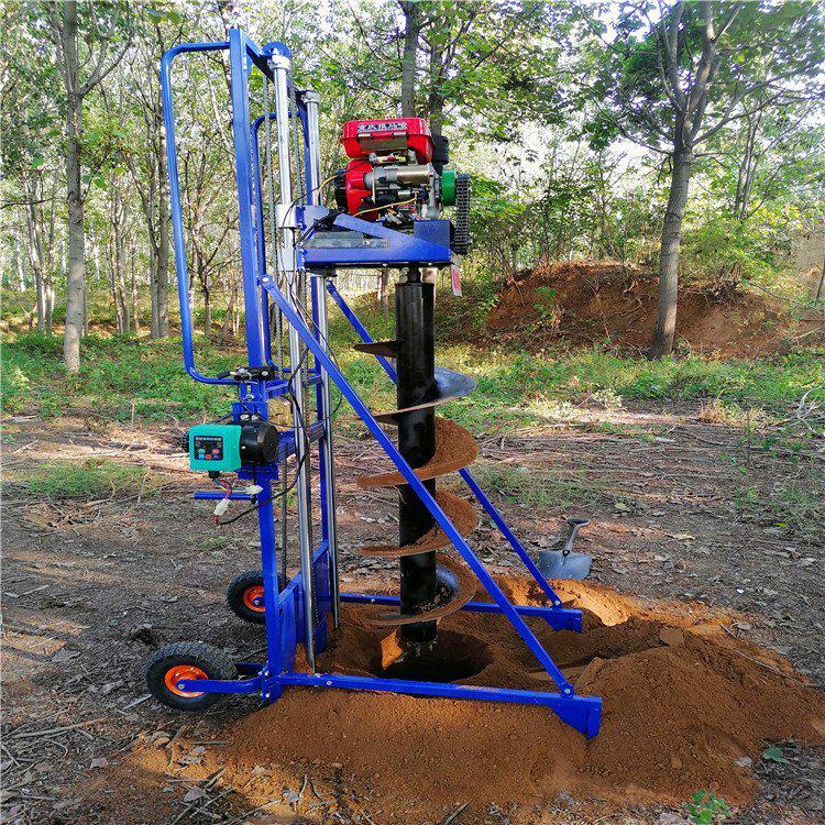 光伏栽杆钻孔机的工作原理与使用技巧-河南雷力机械制造有限公司
