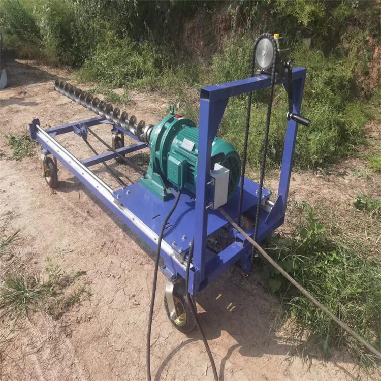 专为光伏行业解决难题，光伏螺旋打桩机让你的施工更简单更快捷！-河南雷力机械制造有限公司