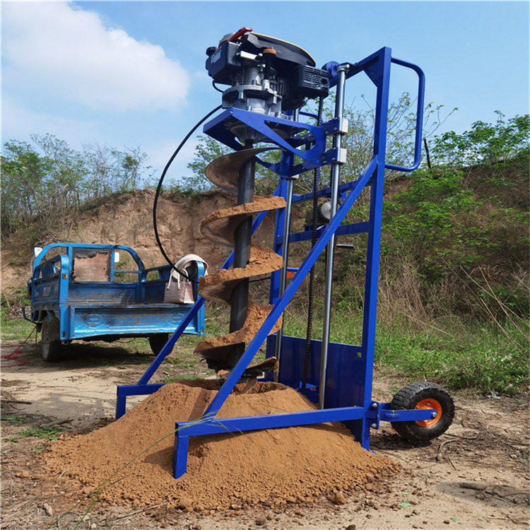履带式岩石光伏打桩机——适用岩石地形,助您光伏装置稳固-河南雷力机械制造有限公司