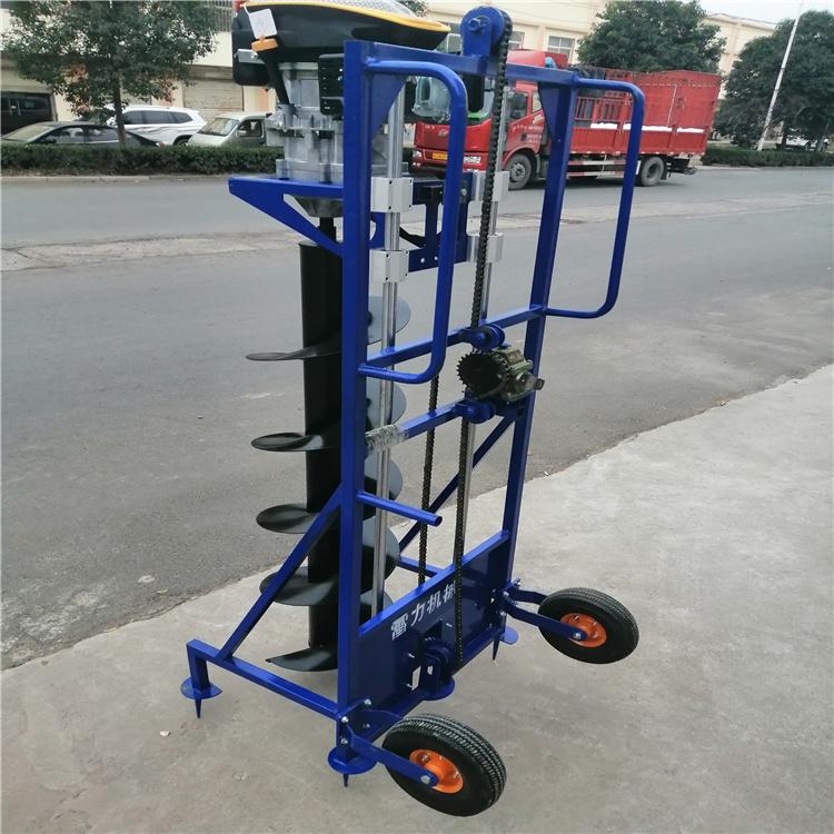 手推式土质钻坑不怕石头:手推式土质钻坑机器的特点及使用方法-河南雷力机械制造有限公司