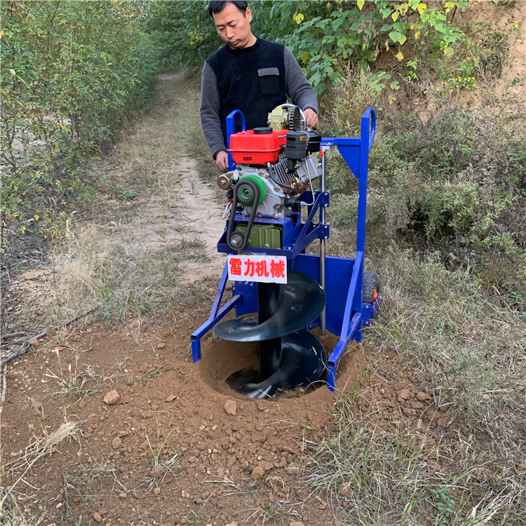 电力工程栽电杆挖坑机自动化-河南雷力机械制造有限公司