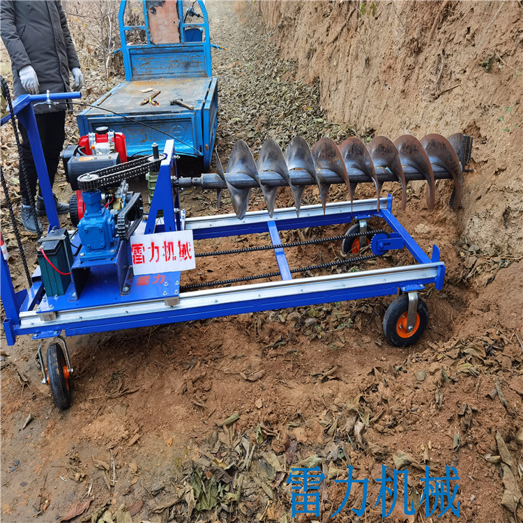 小型过路打孔机横着穿管引线捷径-河南雷力机械制造有限公司