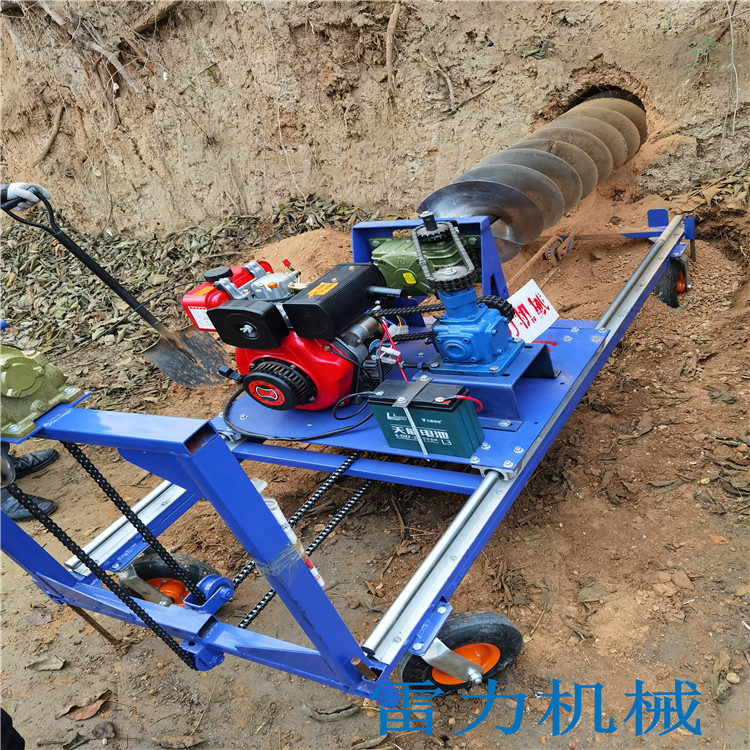 横向人工掏洞-水平钻孔机合适-河南雷力机械制造有限公司