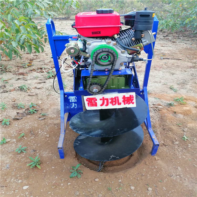 小型挖树坑机单双轮均可-河南雷力机械制造有限公司
