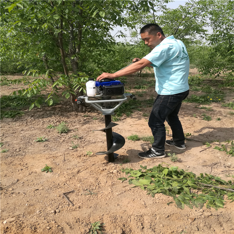 园林螺旋钻坑机-河南雷力机械制造有限公司