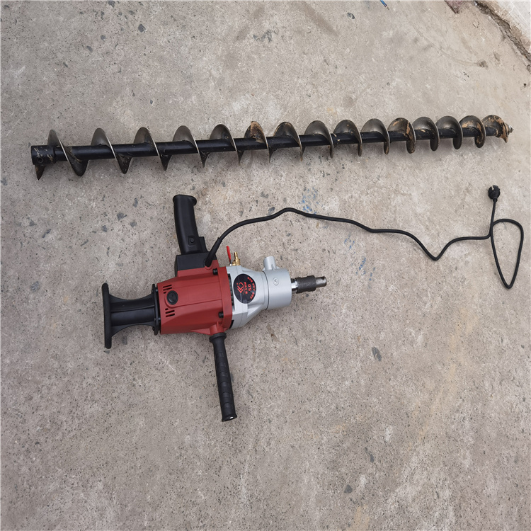 手持电线杆挖坑机山地打洞轻快-河南雷力机械制造有限公司