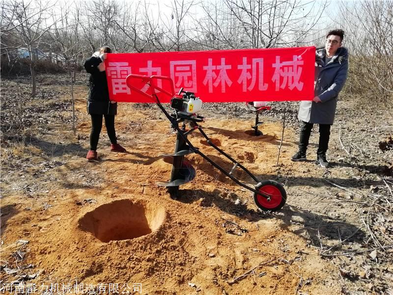 雷力螺旋式农用打坑机快速打洞-河南雷力机械制造有限公司